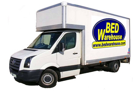 Bed Warehouse delivery van